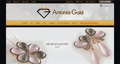 Desktop Screenshot of antoniagold.ro